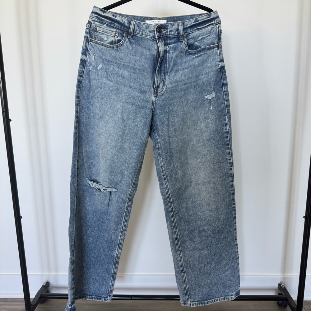 Dry Goods Distressed Blue Jeans